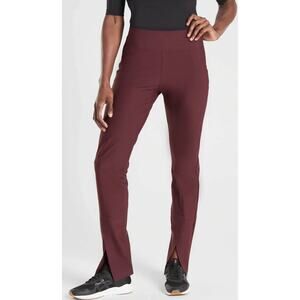 Athleta Interstellar Tight UPF antique burgundy Leggings, size 2, MSRP $108